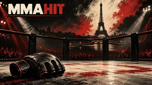 UFC Paris results: Parnasse stopped Hooker at 2:25 of round one